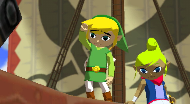 The_Wind_Waker_Link_waves_goodbye